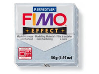 FIMO Effect Modelliermasse ofenhärtend - 56 g – 812 - Silber