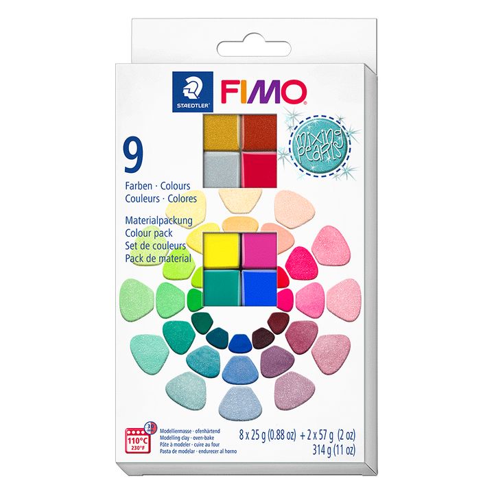 FIMO Effekt-Mischperlen Polymer Clay Set — Bild 2