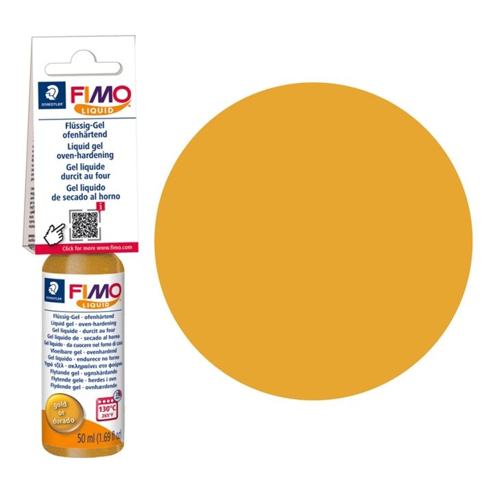 FIMO Flüssig-Gel 50 ml – gold