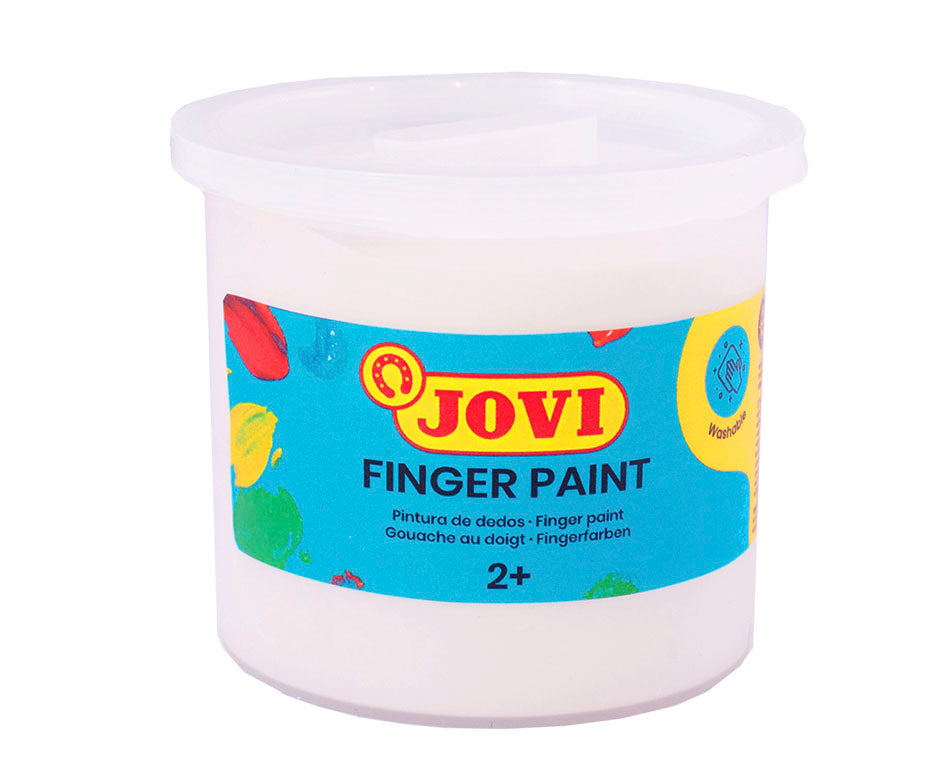 Fingerfarbe JOVI 125 ml | verschiedene Farbtöne – Weiß