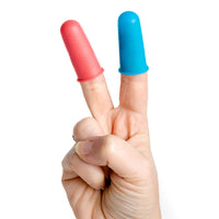 Flexibler, leicht abwaschbarer ARTMIE Silikon-Fingerschutz, der die Finger beim Arbeiten nicht einengt.