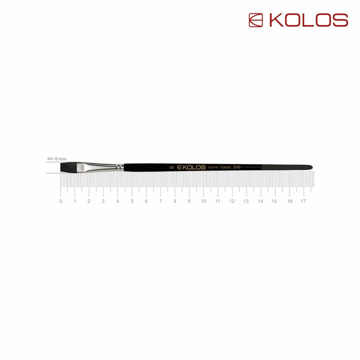 Flachpinsel aus Fehhaar KOLOS Classic 3016 | verschiedene Größen — Bild 4