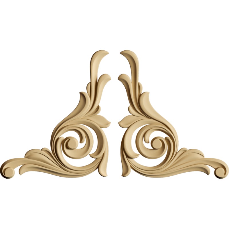 Flexibles Ornament aus Holz — Bild 2