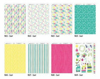 Floral Garden Scrapbooking Papier Set 21 x 29,7 cm | 8 Bögen — Bild 1