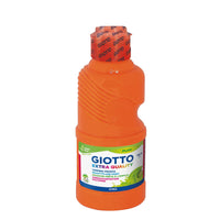 Fluoreszierende Temperafarbe GIOTTO Extra Quality Fluo 250 ml – Orange
