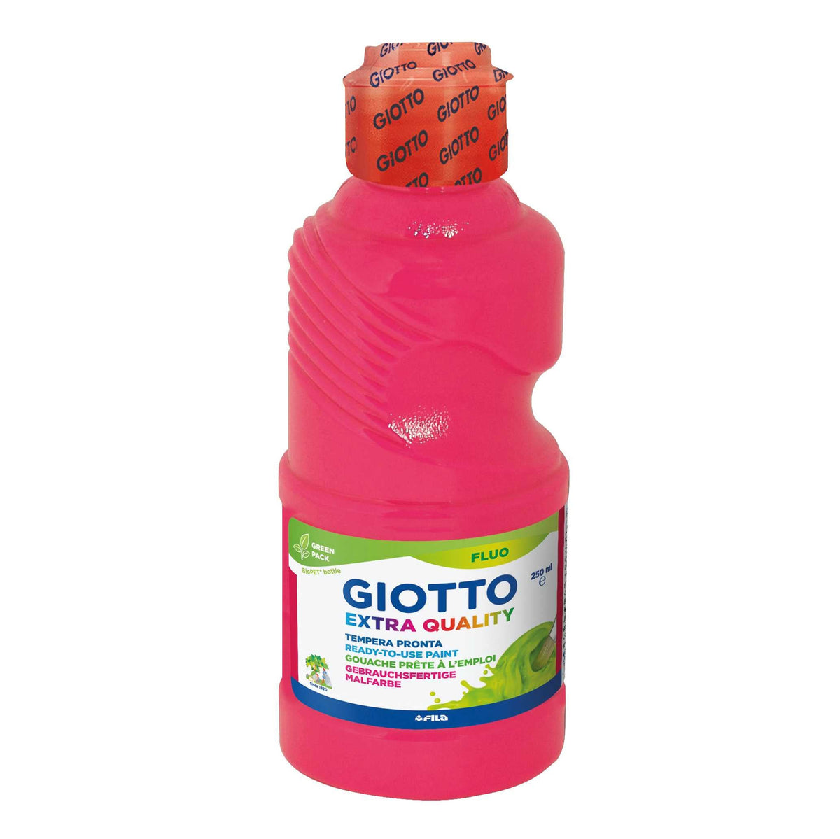 Fluoreszierende Temperafarbe GIOTTO Extra Quality Fluo 250 ml – Rosa