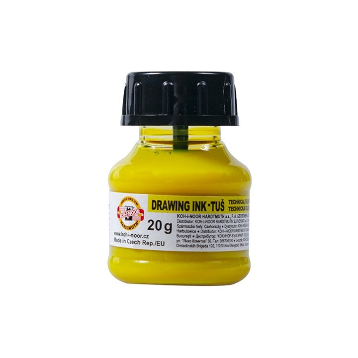 Fluoreszierende Zeichentusche Koh-I-Noor 20 g | verschiedene Farbtöne — Bild 2