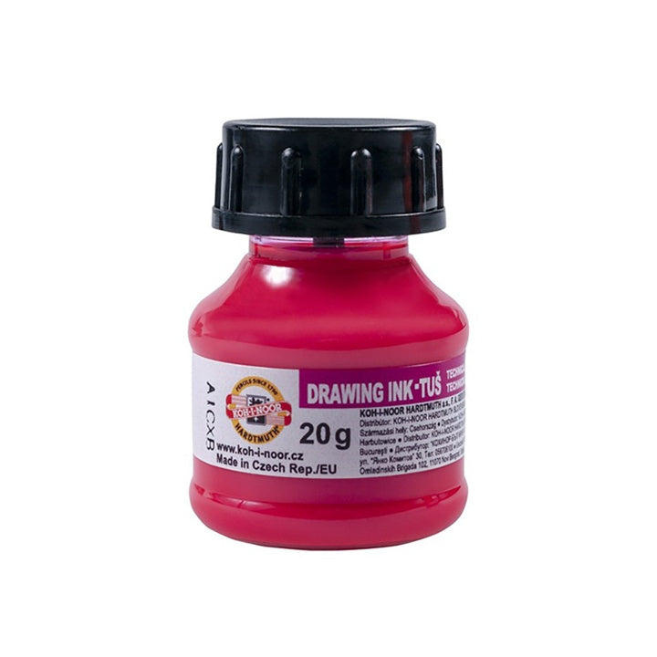 Fluoreszierende Zeichentusche Koh-I-Noor 20 g | verschiedene Farbtöne — Bild 3