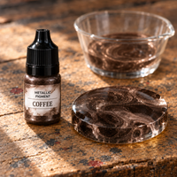 Flüssiges Metallic-Pigment für Harz 5 ml – Kaffeebraun (Coffee)