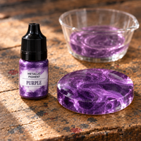 Flüssiges Metallic-Pigment für Harz 5 ml – Lila (Purple)
