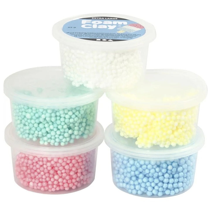 Foam Clay XL Kreative Modelliermasse - 5x25 g — Bild 4