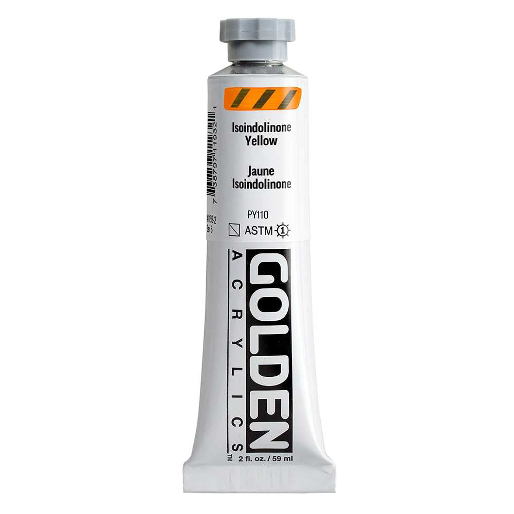 GOLDEN Heavy Body Acrylfarbe 59 ml – Isoindolinone Yellow