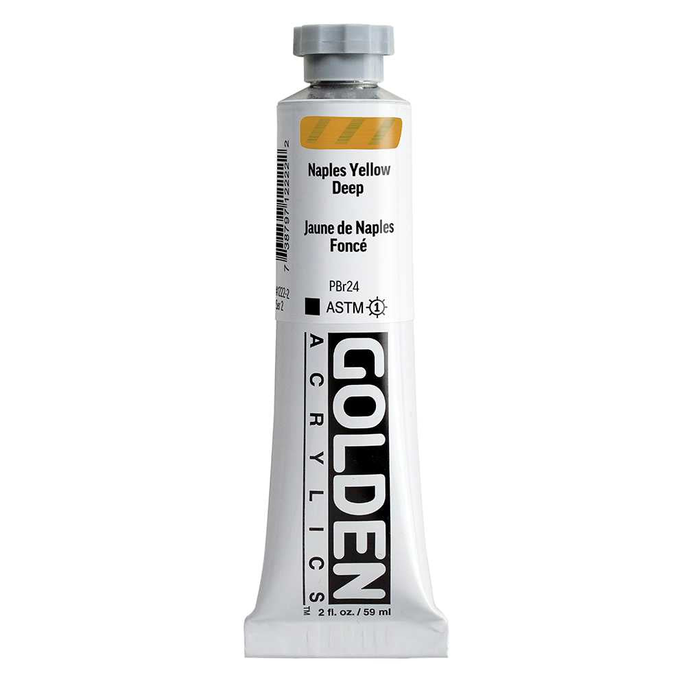GOLDEN Heavy Body Acrylfarbe 59 ml – Naples Yellow Deep