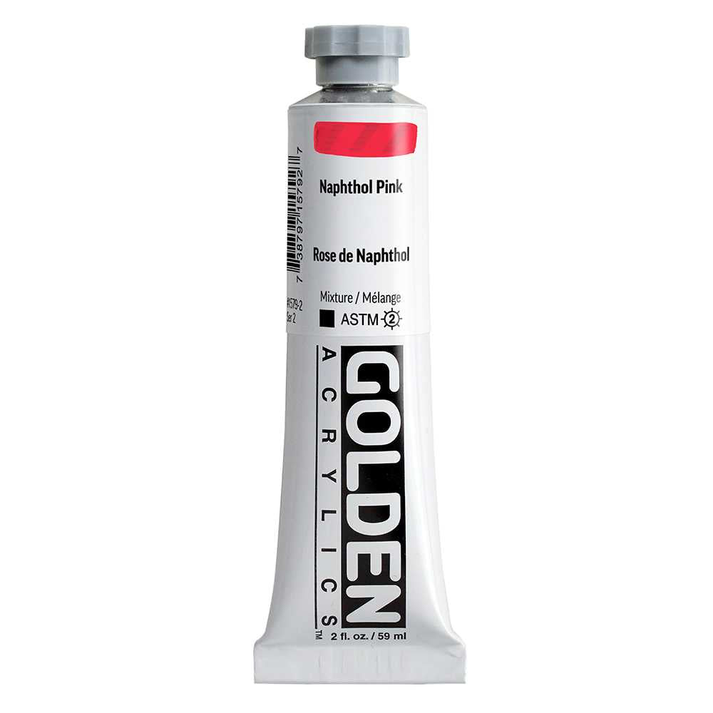 GOLDEN Heavy Body Acrylfarbe 59 ml – Naphthol Pink
