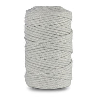 Geflochtene Kordel 100 m - DP Craft – 030 hellgrau