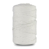 Geflochtene Kordel 100 m - DP Craft | verschiedene Farben - 010 weiß