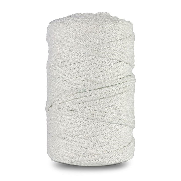 Geflochtene Kordel 100 m - DP Craft | verschiedene Farben - 010 weiß