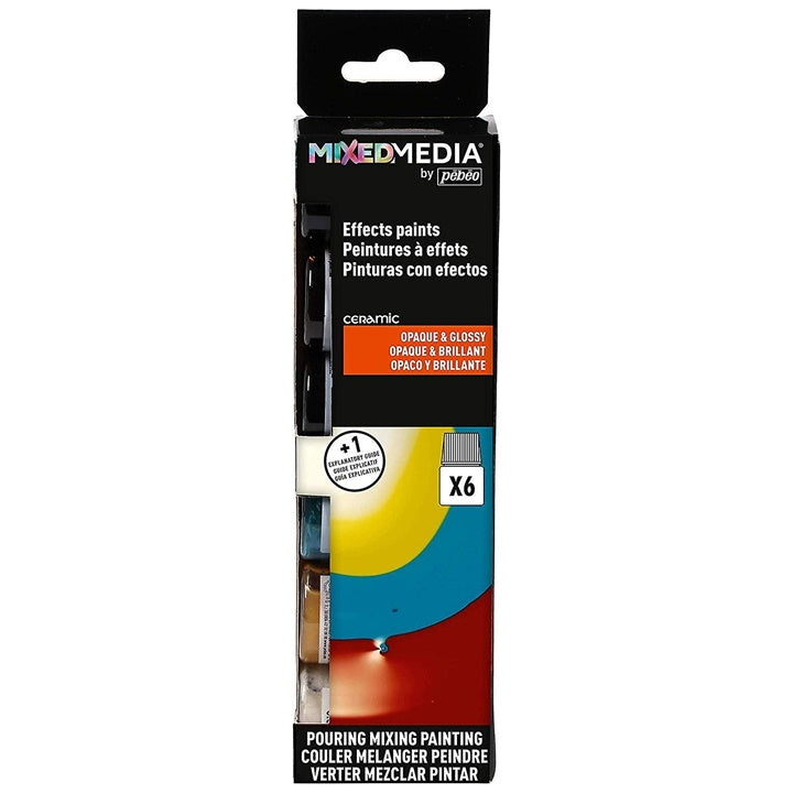Gemischte Medien Pebeo - Keramik 6 x 20 ml — Bild 2