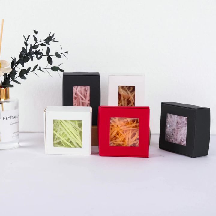 Geschenkbox für handgemachte Seife mit Sichtfenster | ARTMIE