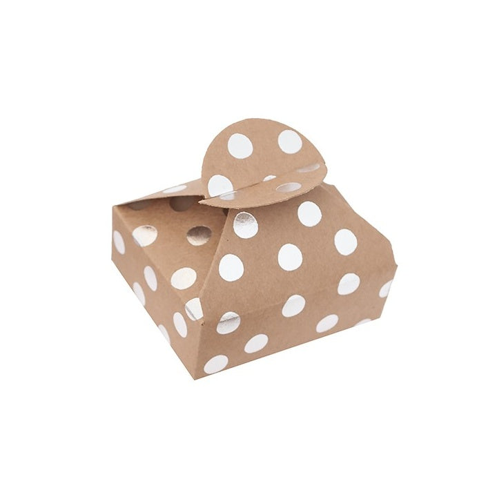 Geschenkboxen mit Silbermuster 6x7,5x2,5 cm – 4 Stk. | verschiedene Motive — Bild 6