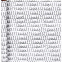 Geschenkpapier | Grüner weißer Tannenbaum 70 cm x 4 m — Bild 4
