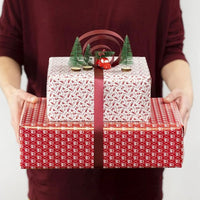 Geschenkpapier | Rot Weiß Trompete 70 cm x 4 m — Bild 7
