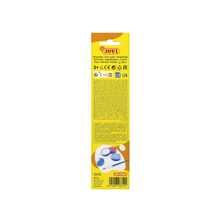 Gesichtsbemalungsset Adventure mit Zubehör 3 x 8 ml — Bild 10