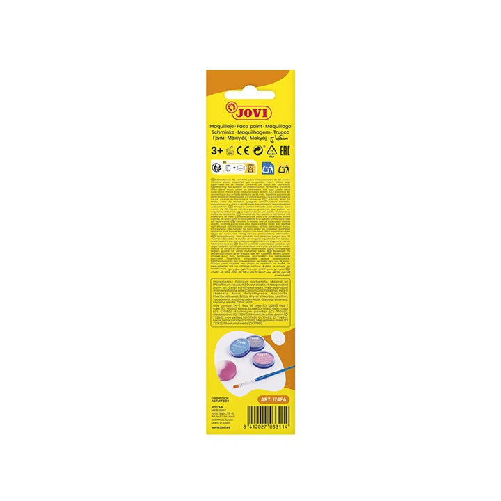 Gesichtsbemalungsset Fantasy mit Zubehör 3 x 8 ml — Bild 1