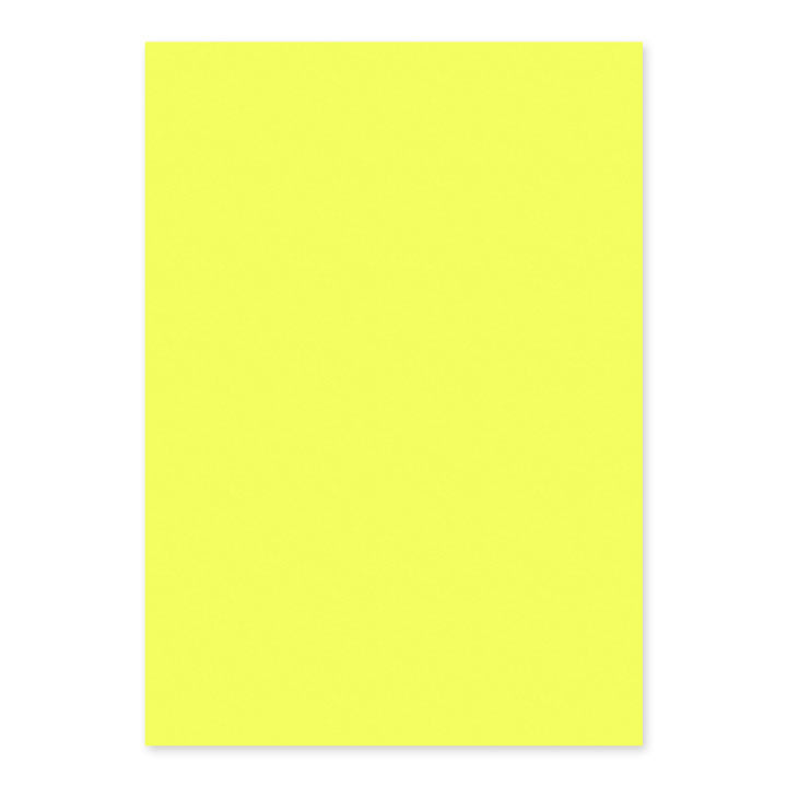 Getöntes Papier A4 – Zitronengelb
