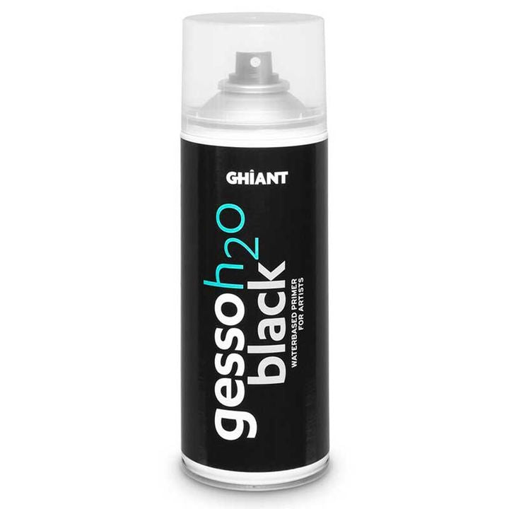 Ghiant Gesso H2O Schwarz Sprühgrundierung — Bild 2