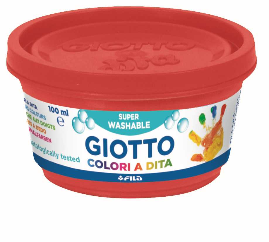 GIOTTO Be-Be Fingermalfarben 6 x 100 ml