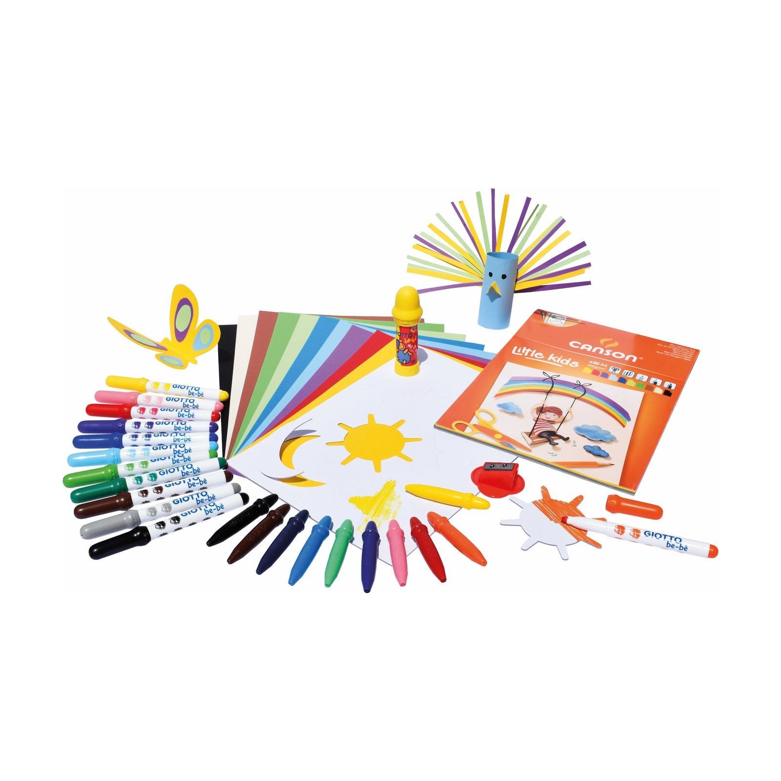 GIOTTO be-bè Little Creations Kreativset 58-tlg.