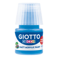 Giotto Decor Acrylfarbe matt 25 ml – Cyan