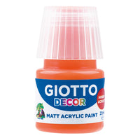 Giotto Decor Acrylfarbe matt 25 ml – Orange