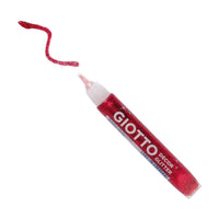GIOTTO Glitter Glue Glitzerkleber Edelsteinfarben 5 x 10 g