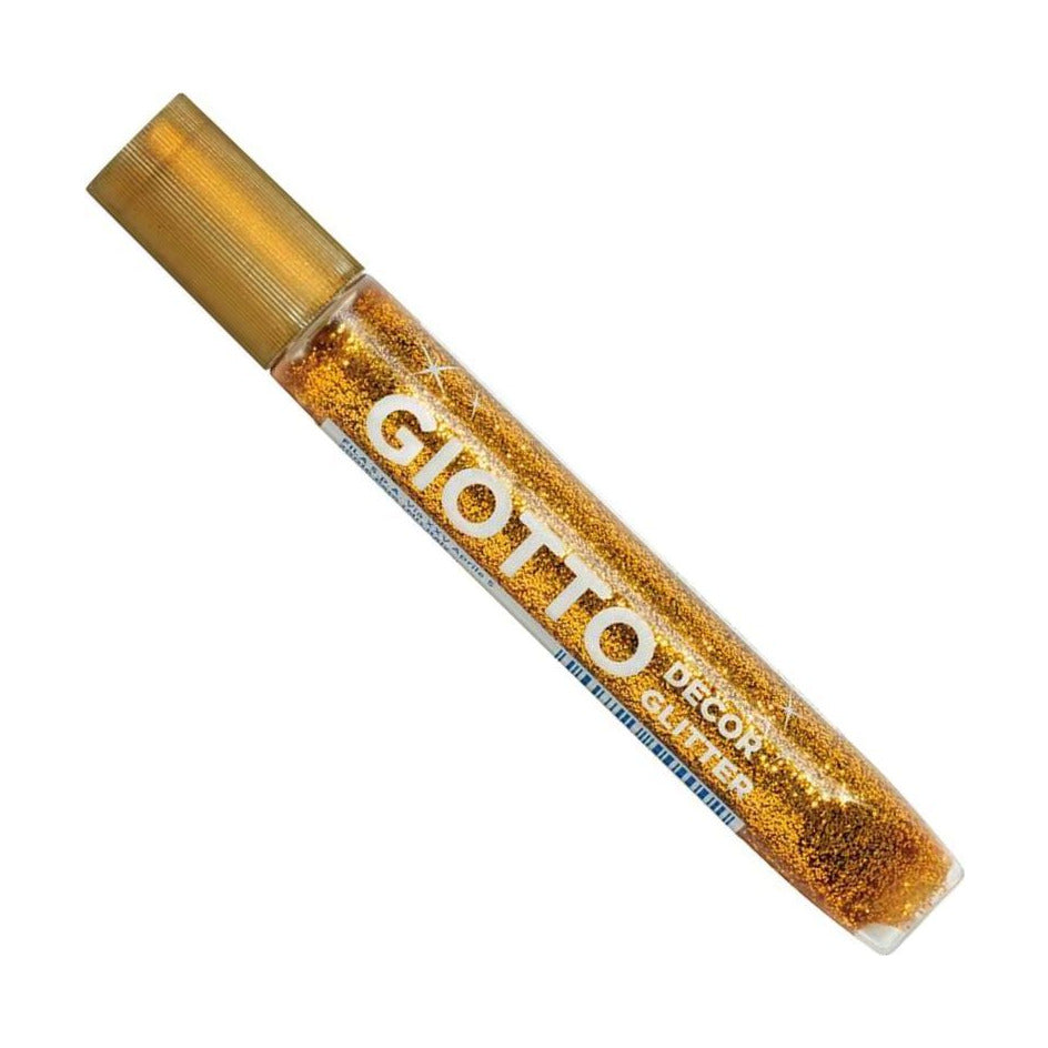 GIOTTO Glitter Glue Glitzerkleber Metallic-Farben 5 x 10 g