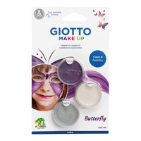 Giotto Kinderschminke-Set Schmetterling 3 x 5 ml