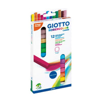 GIOTTO Robercolor Carré staubfreie Kreide eckig bunt 12 Stk.