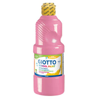 GIOTTO School Paint auswaschbare Temperafarbe 500 ml – Rosa