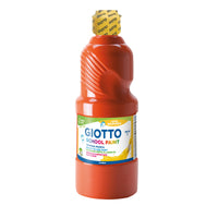 GIOTTO School Paint auswaschbare Temperafarbe 500 ml – Rot