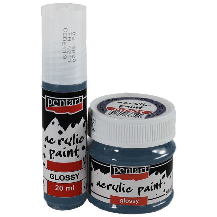 Glänzende Acrylfarbe 20 ml | verschiedene Farben — Bild 24
