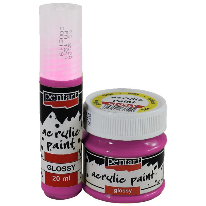 Glänzende Acrylfarbe 20 ml | verschiedene Farben — Bild 25
