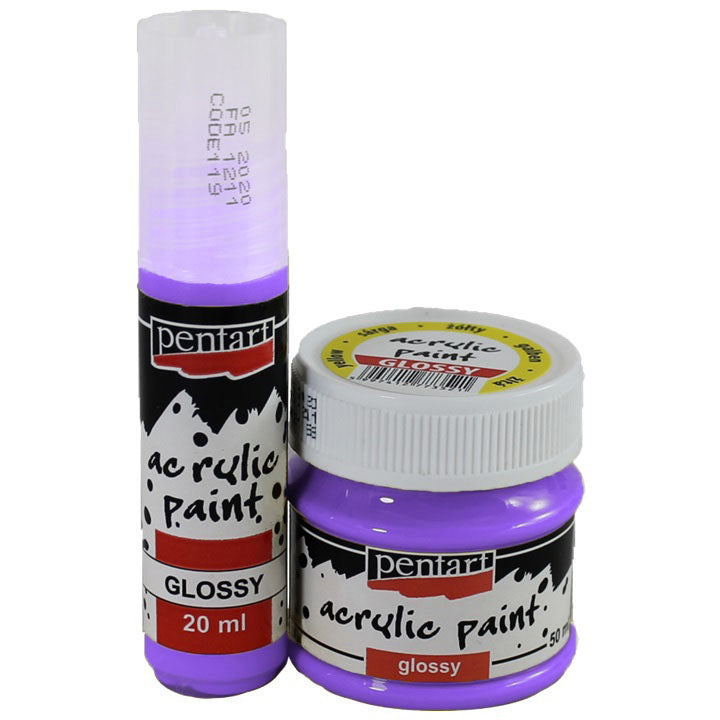 Glänzende Acrylfarbe 20 ml | verschiedene Farben — Bild 26