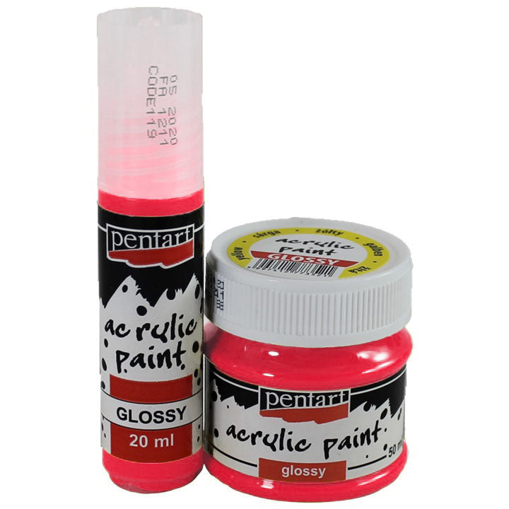 Glänzende Acrylfarbe 20 ml | verschiedene Farben — Bild 27