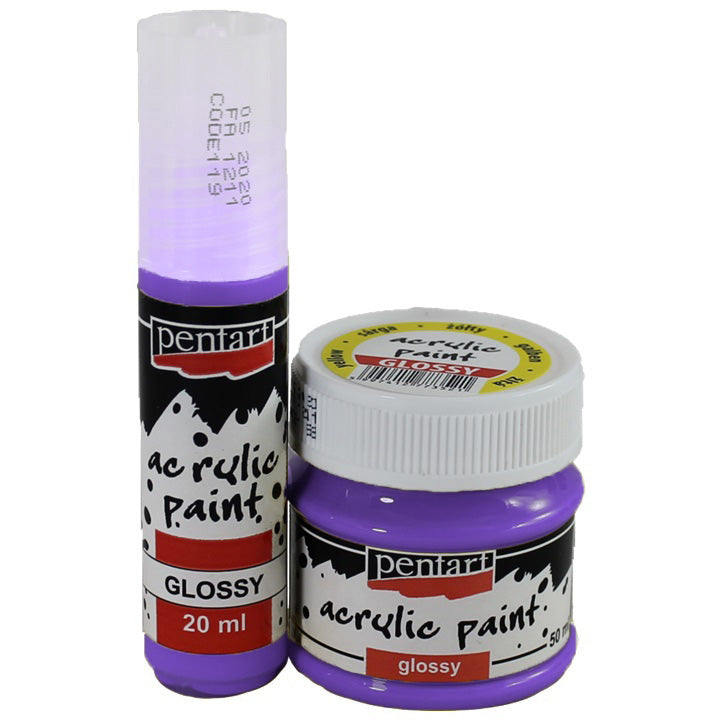 Glänzende Acrylfarbe 20 ml | verschiedene Farben — Bild 28
