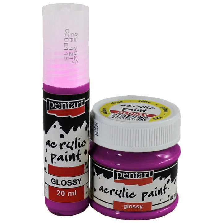 Glänzende Acrylfarbe 20 ml | verschiedene Farben — Bild 47