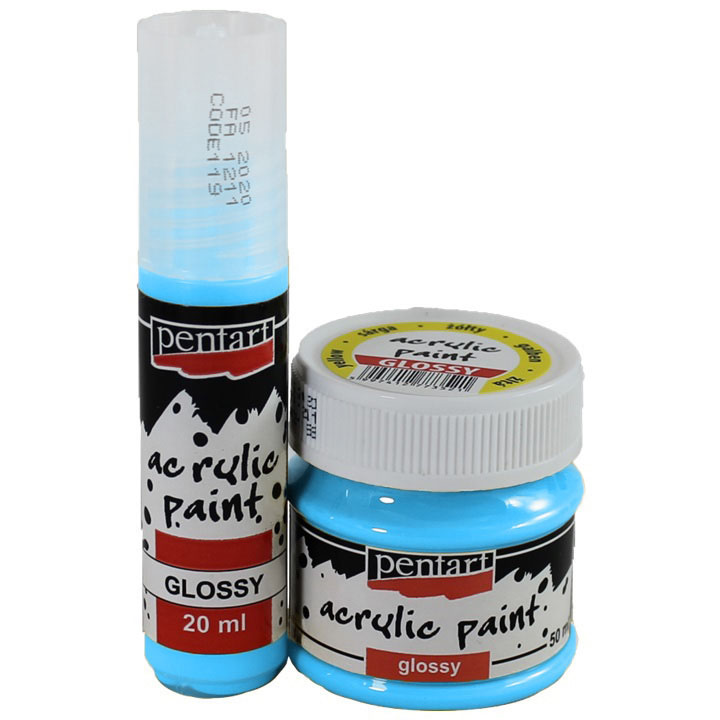 Glänzende Acrylfarbe 20 ml | verschiedene Farben — Bild 3