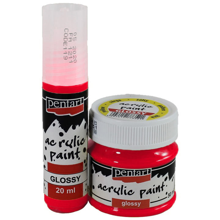 Glänzende Acrylfarbe 20 ml | verschiedene Farben — Bild 5