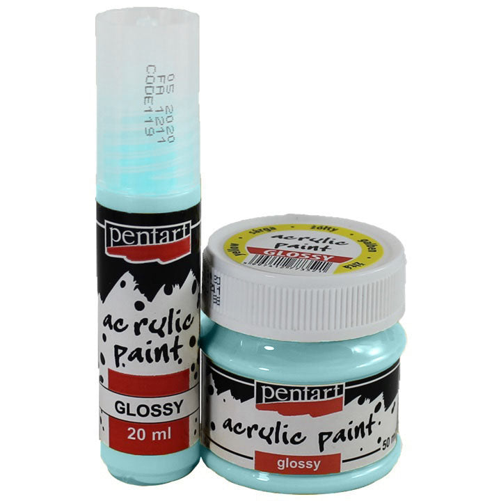 Glänzende Acrylfarbe 20 ml | verschiedene Farben — Bild 12