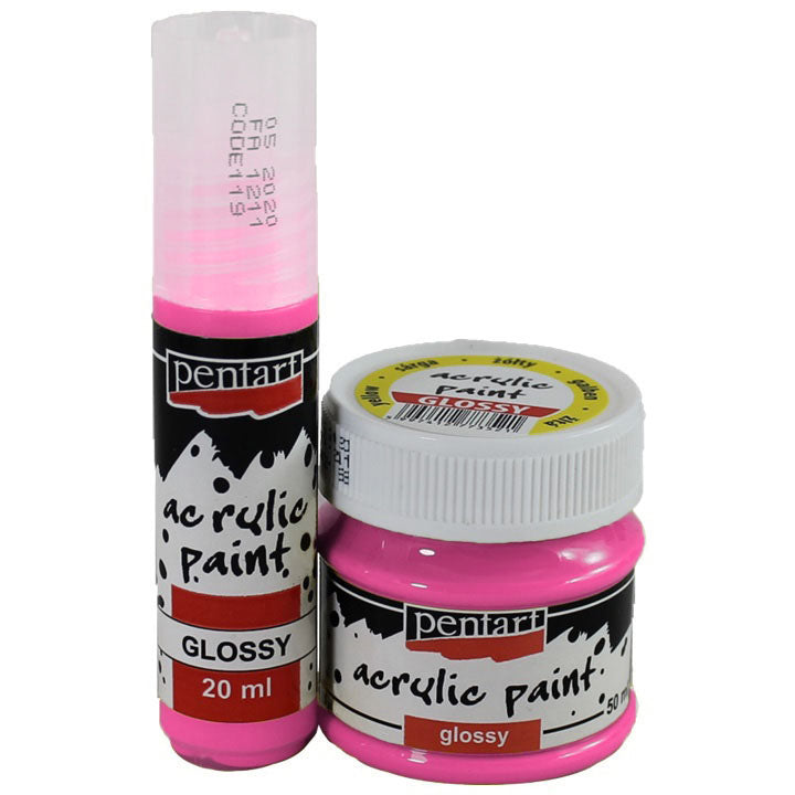 Glänzende Acrylfarbe 20 ml | verschiedene Farben — Bild 23